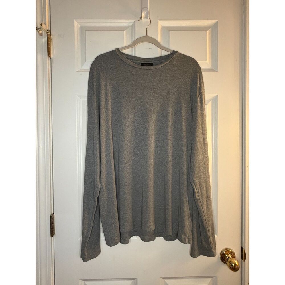 Basic Neutral Simplistic Express Grey Long Sleeve